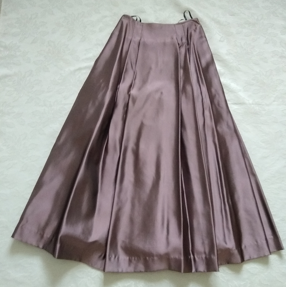 Scott Jessica McClintock taffeta gown skirt Cocktail